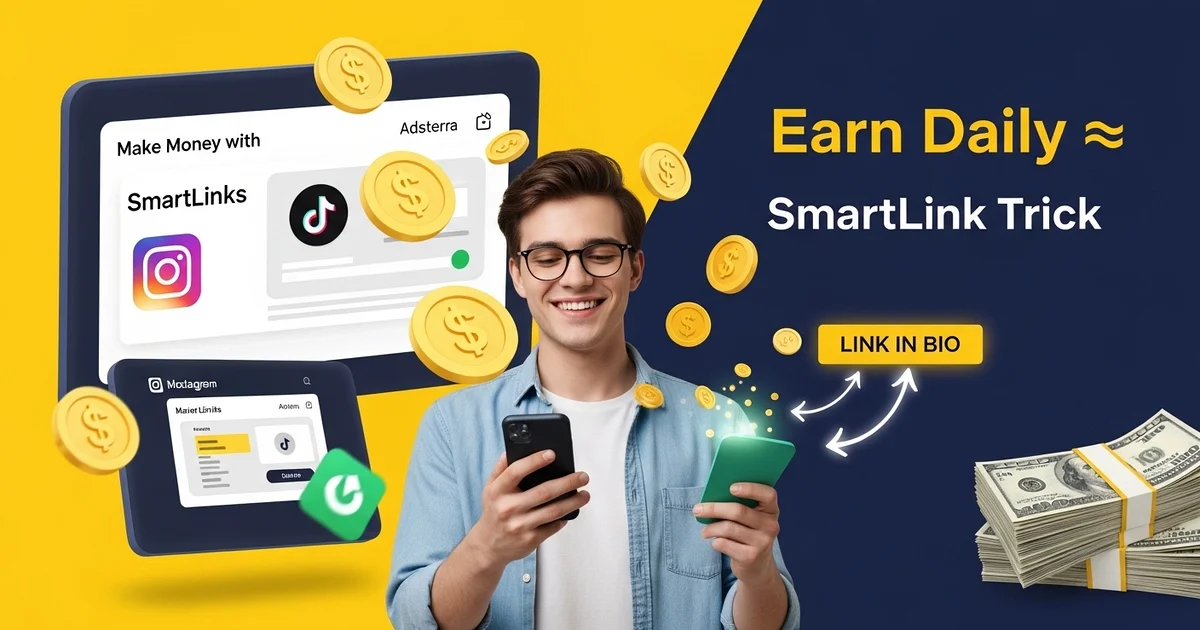 How to Make Money with Adsterra SmartLinks (Safe & Proven Methods)