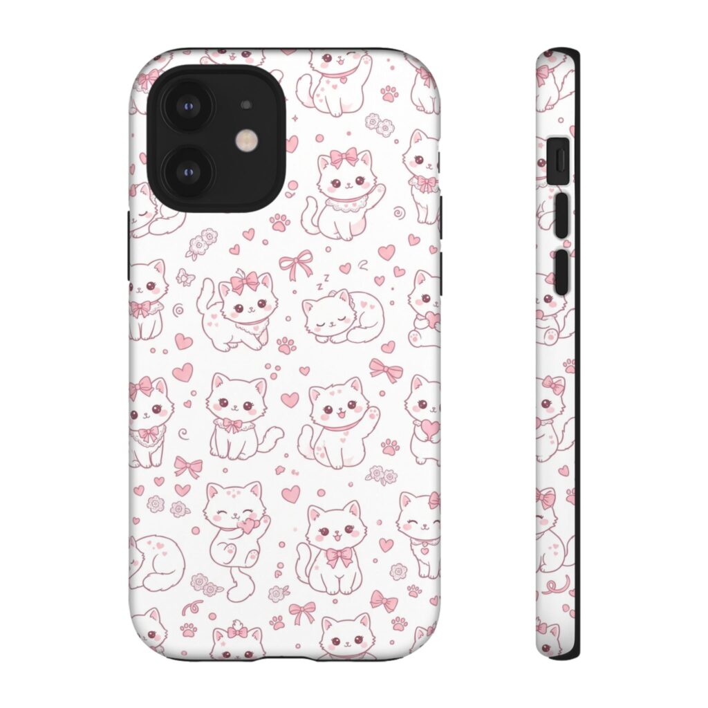 Pastel Kawaii Cat Pink Aesthetic Cover