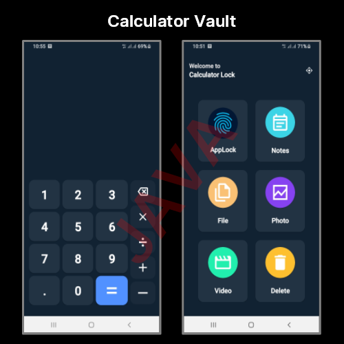 Calculator Vault